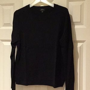 J Crew 100% cashmere crew neck sweater